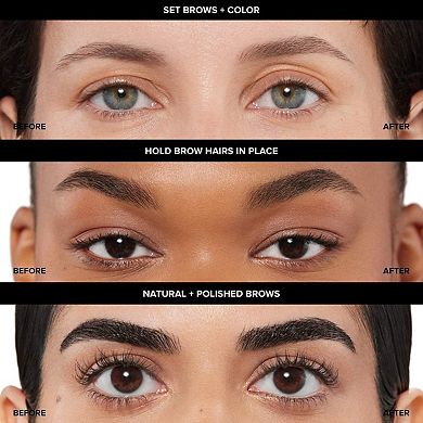 Mini Clear Brow Gel Flexible Medium-Hold Eyebrow Setter