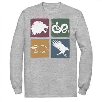 Men's Harry Potter Simple House Crest Box Up Tee