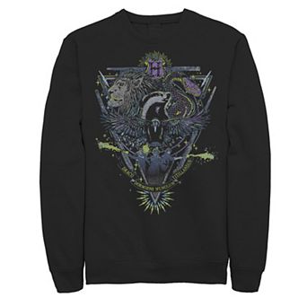 Men's Harry Potter Hogwarts Houses Illustrated Sweatshirt