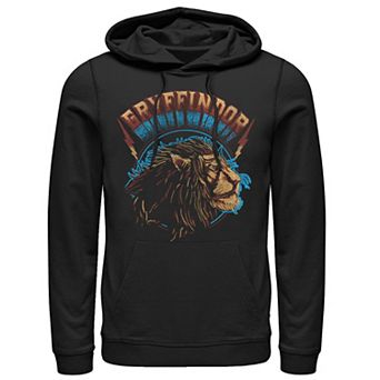 Men's Harry Potter Gryffindor Lion Rock Hoodie
