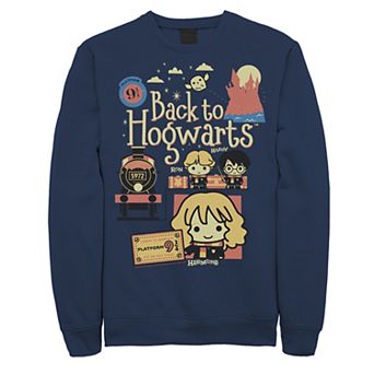 Men's Harry Potter Chibi Back To Hogwarts Sweatshirt
