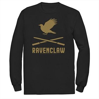 Men's Harry Potter Ravenclaw Crossed Wands Logo Tee