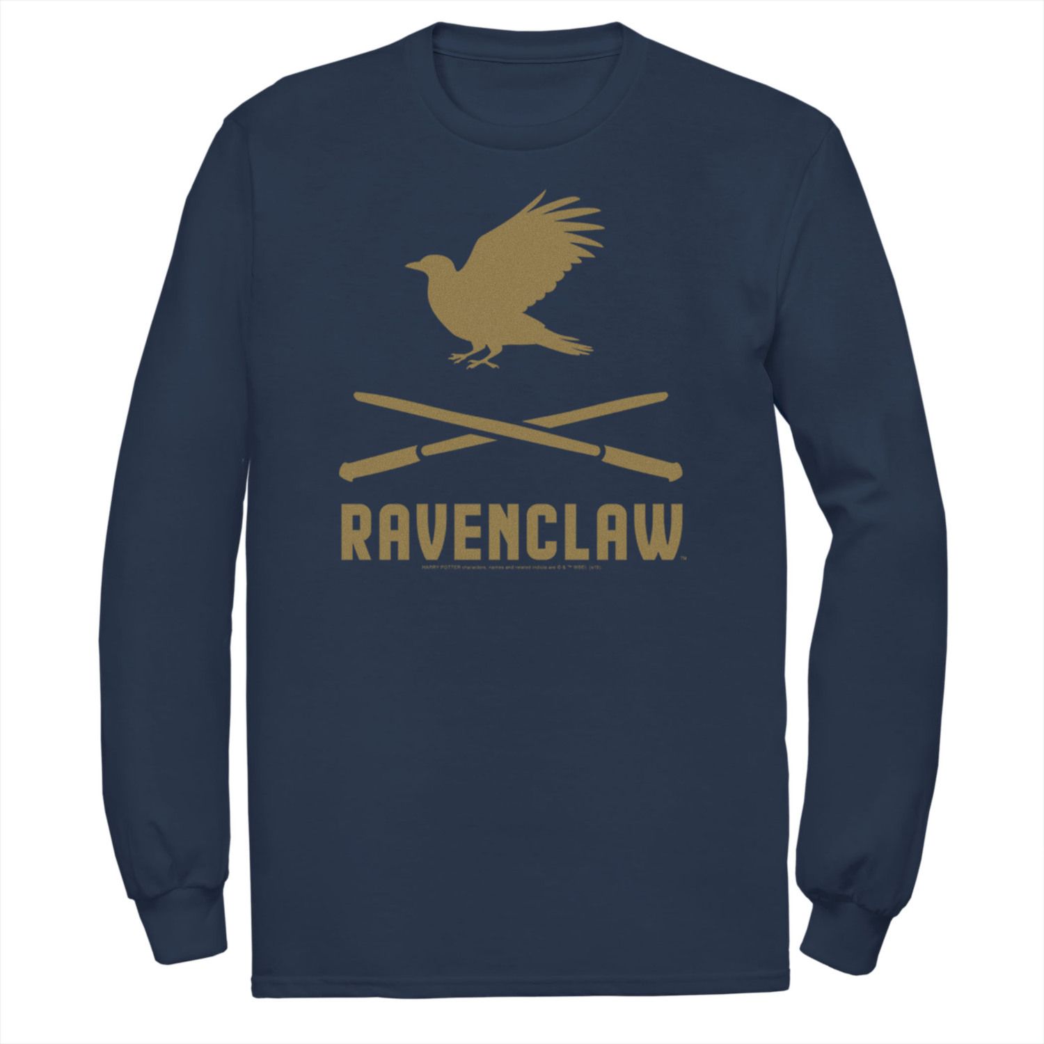 Image for Harry Potter Men's Ravenclaw Crossed Wands Logo Tee at Kohl's.