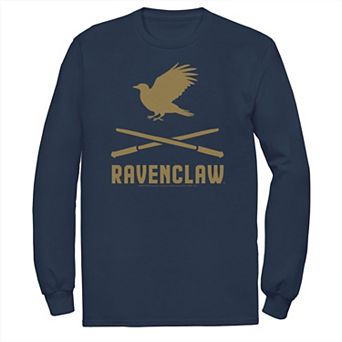 Men's Harry Potter Ravenclaw Crossed Wands Logo Tee
