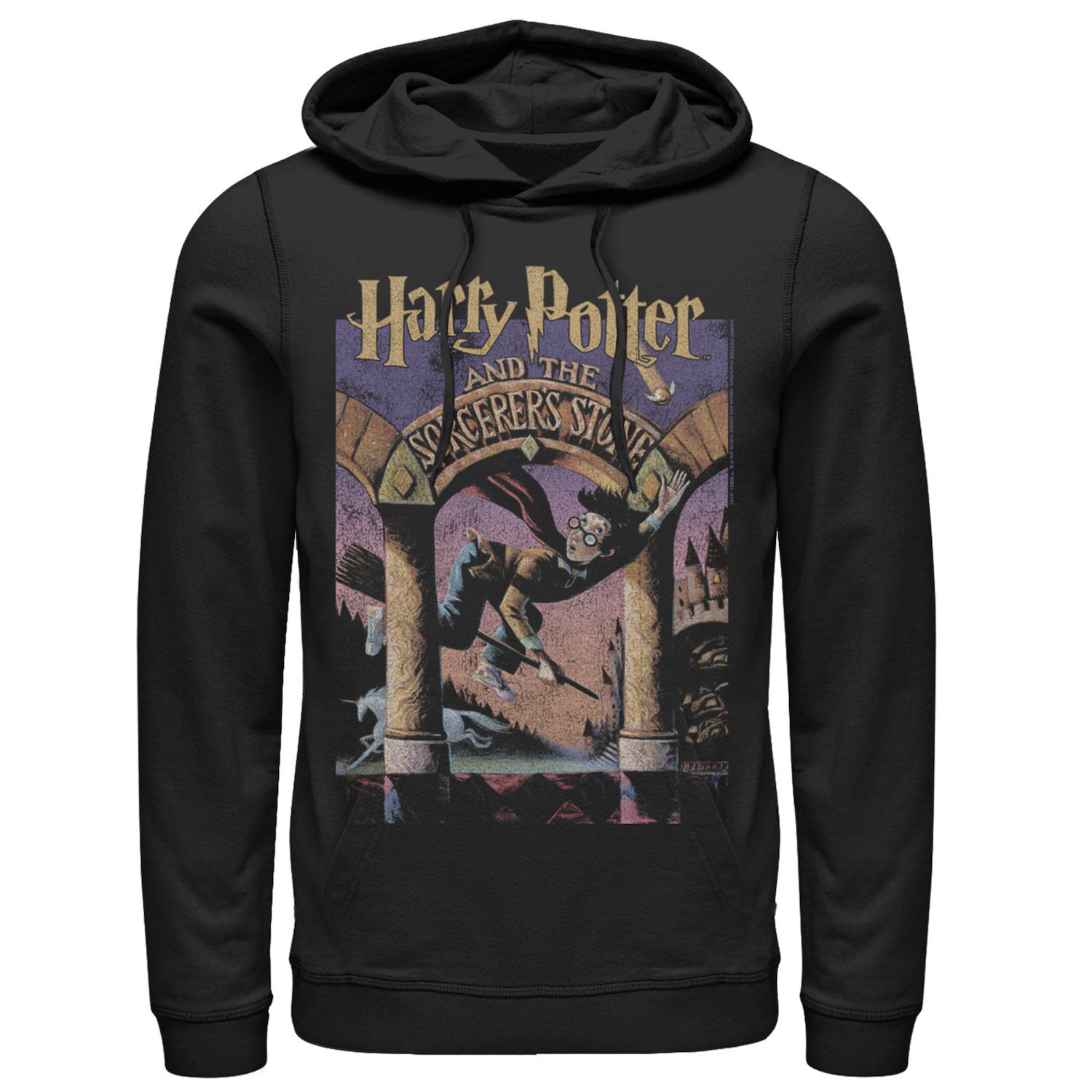 Image for Harry Potter Men's Sorcerers Stone Poster Hoodie at Kohl's.