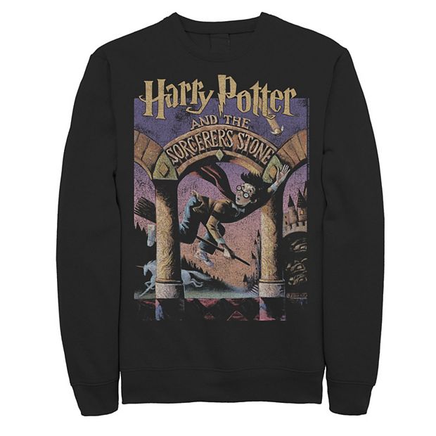 Men s Harry Potter Sorcerers Stone Poster Sweatshirt