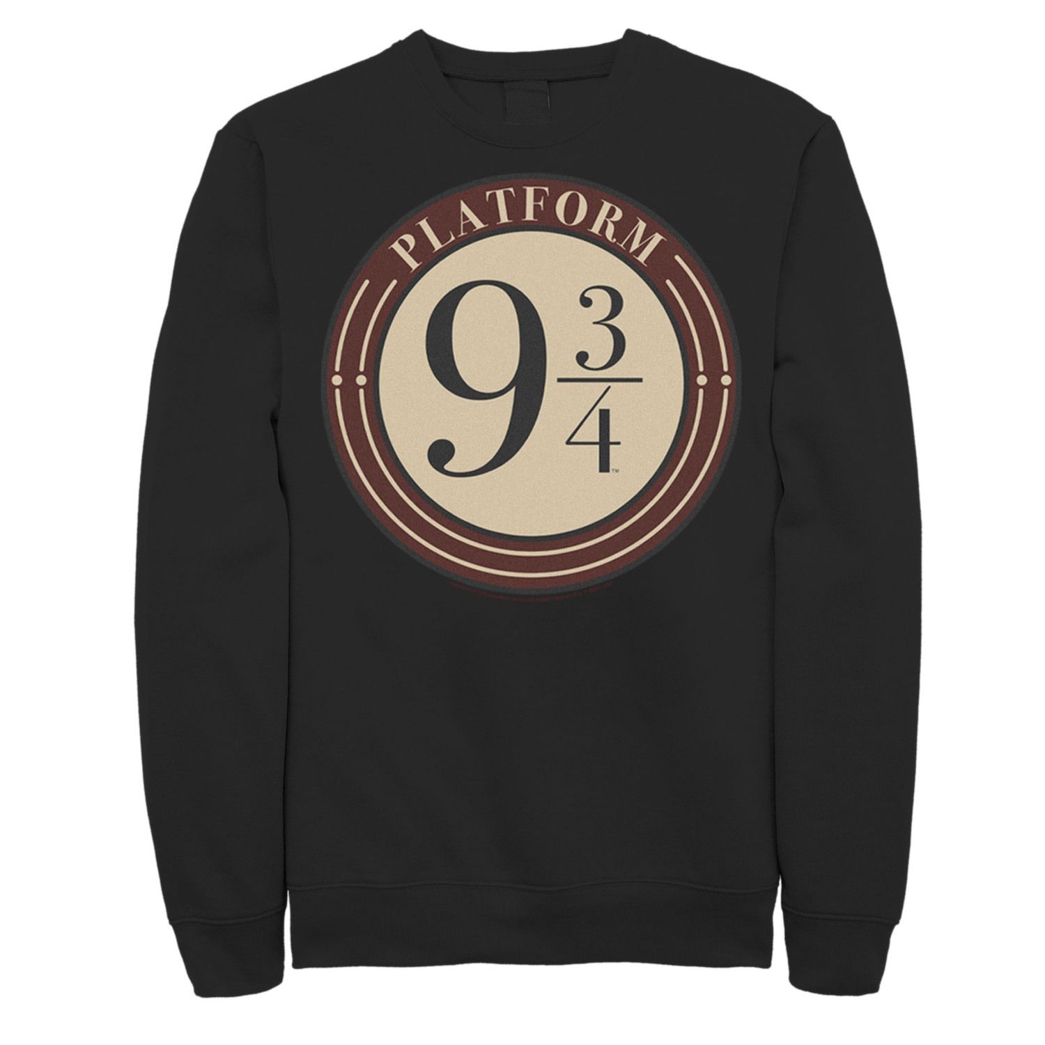 Image for Harry Potter Men's Platform 9 & 3/4 Simple Logo Sweatshirt at Kohl's.