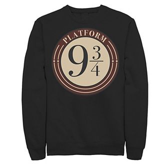 Men's Harry Potter Platform 9 & 3/4 Simple Logo Sweatshirt