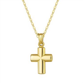 Forever 14K Cross Pendant Necklace