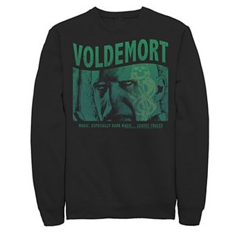 Men's Harry Potter Voldemort Dark Magic Leaves Traces Sweatshirt