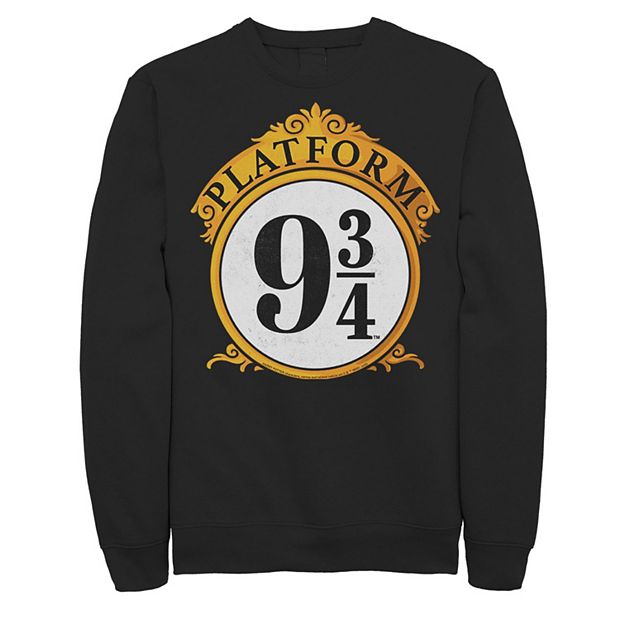 Men s Harry Potter Platform 9 3 4 Sign Sweatshirt