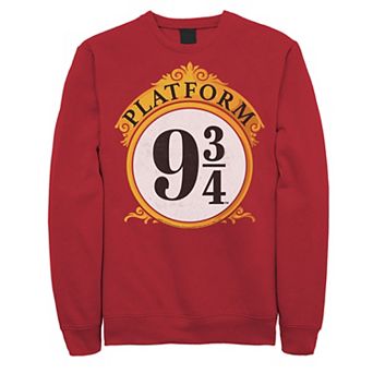 Men's Harry Potter Platform 9 & 3/4 Sign Sweatshirt