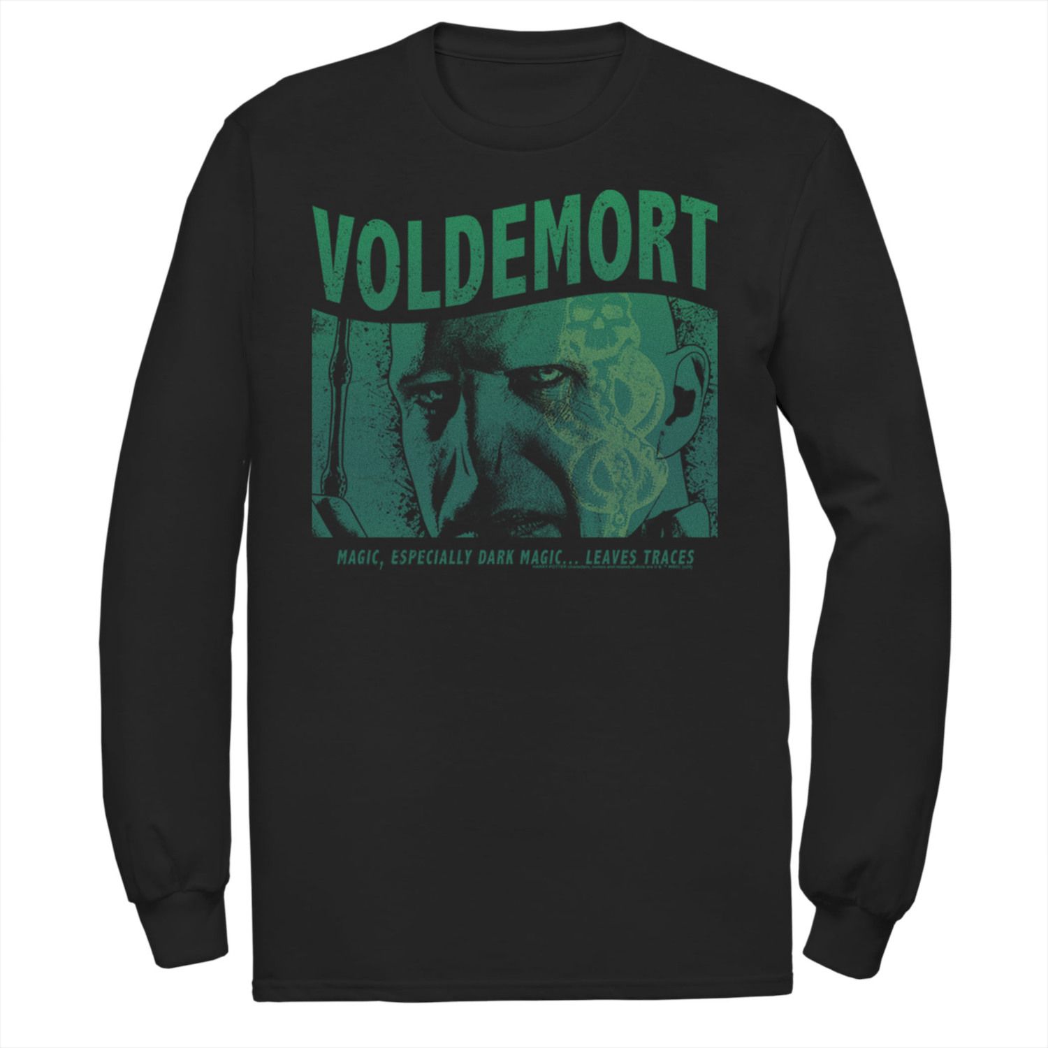 Image for Harry Potter Men's Voldemort Dark Magic Leaves Traces Tee at Kohl's.