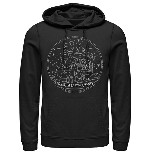 Men s Harry Potter Hogwarts Express I d Rather Be At Hogwarts Hoodie