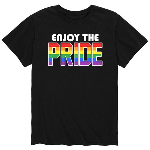 Men's Enjoy The Pride Rainbow Tee