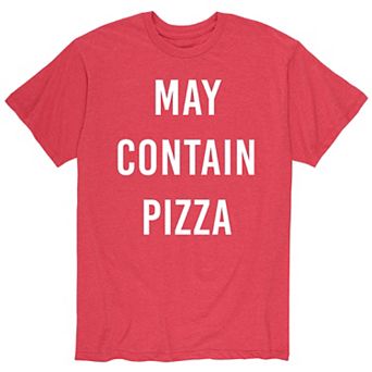 Men's May Contain Pizza Tee