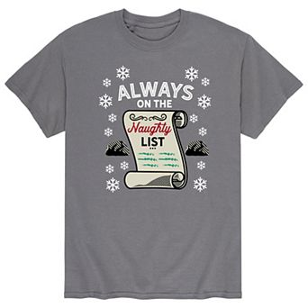 Men's The Naughty List Graphic Tee