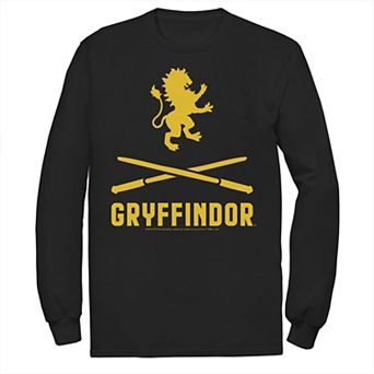Men's Harry Potter Gryffindor Crossed Wands Logo Tee