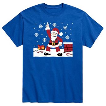 Men's Dancing Santa Graphic Tee