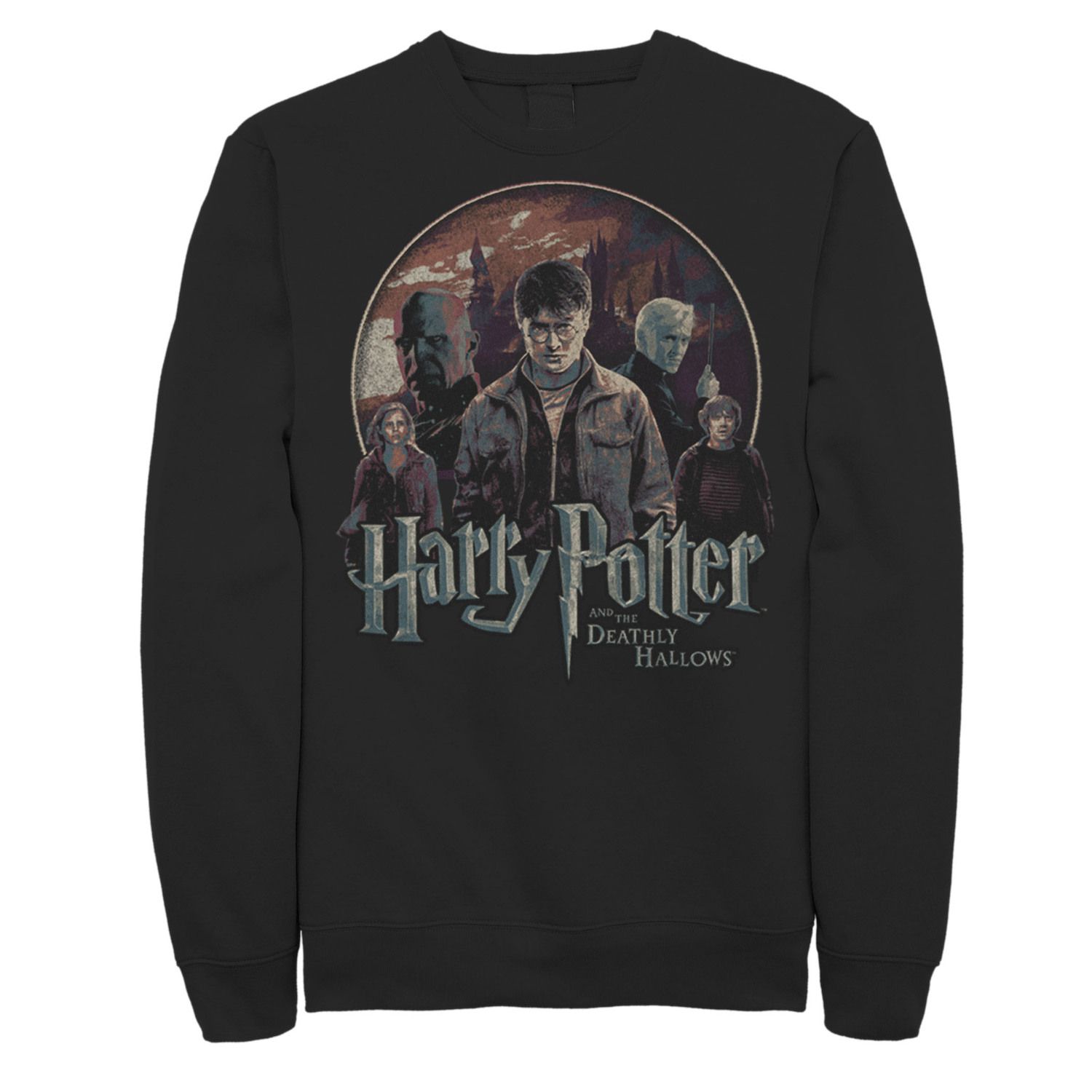 Image for Harry Potter Men's And The Deathly Hallows Group Shot Sweatshirt at Kohl's.