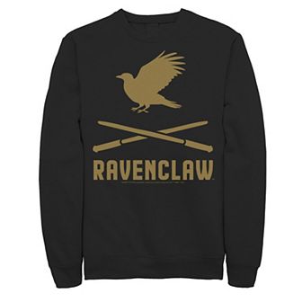 Men's Harry Potter Ravenclaw Crossed Wands Logo Sweatshirt