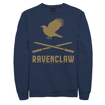 Men's Harry Potter Ravenclaw Crossed Wands Logo Sweatshirt