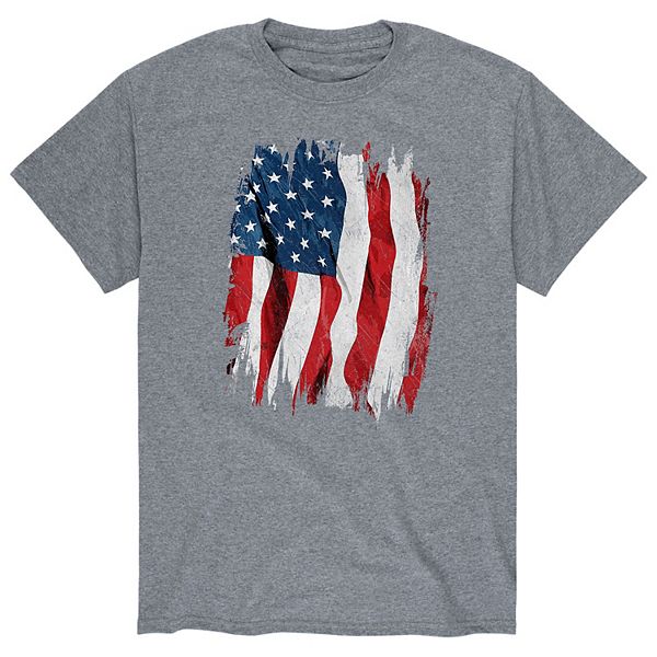 Men's American Flag Graphic Tee