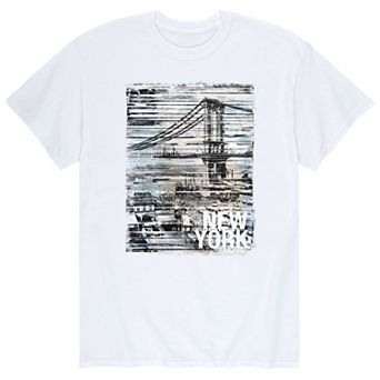 Men's Bridge Stripes Graphic Tee