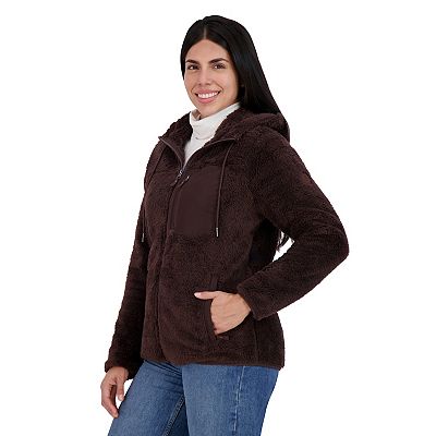 レディースウェア Women's BIG HOODIE ZERO Women's ZeroXposur Gaia Plush Pile Full-Zip Hoodie