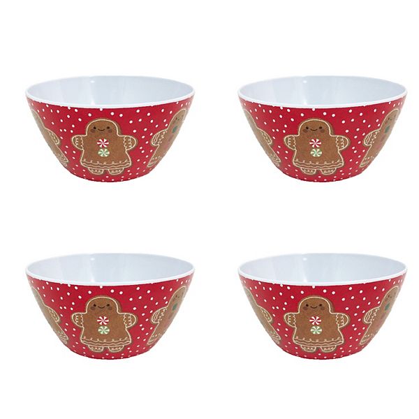 Holiday Home Glass Bowl With Lid - Gingerbread, 1 ct - Fred Meyer