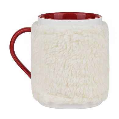 St. Nicholas Square® Mug with Moose Sweater Cozy