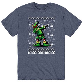 Men's Dabbing Christmas Elf Tee