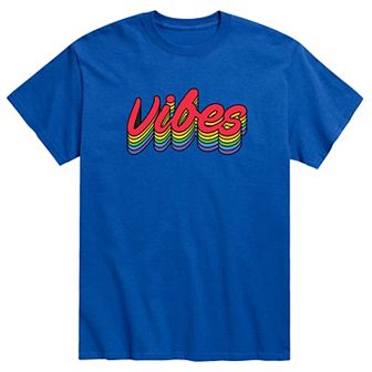 Men's Rainbow Vibes Graphic Tee