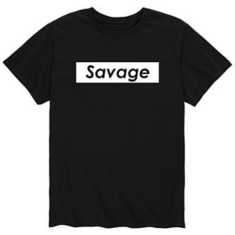 Men's Savage Rectangle Graphic Tee