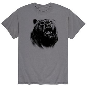 Men's Stippled Grizzly Graphic Tee