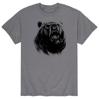 Men's Stippled Grizzly Graphic Tee