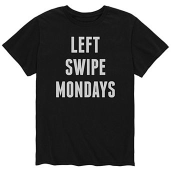 Men's Left Swipe Monday Graphic Tee