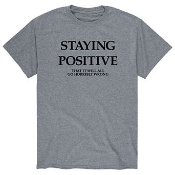 Men's Staying Positive Tee