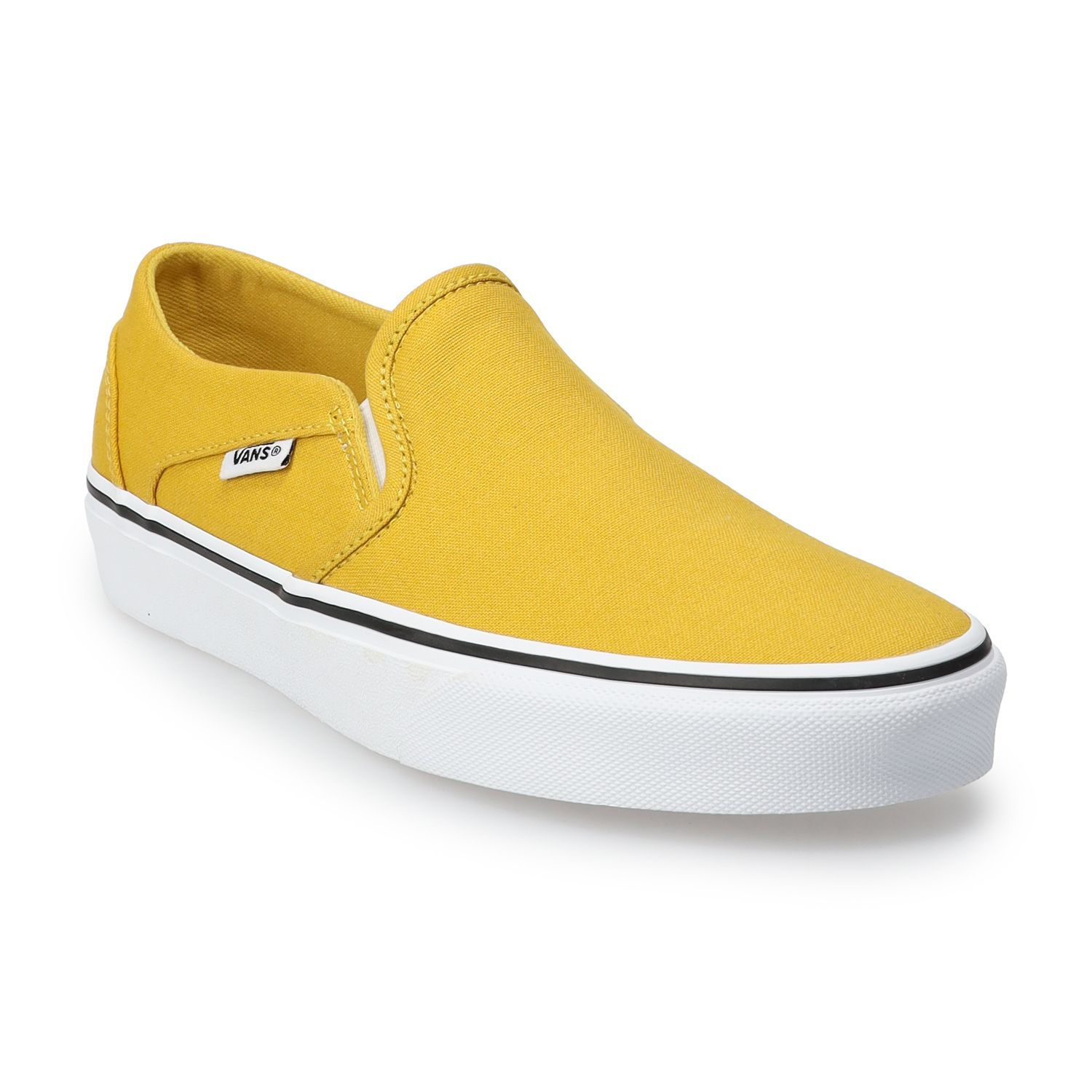 girls yellow vans