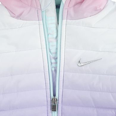 Toddler Girl Nike Full-Zip Puffer Midweight Jacket