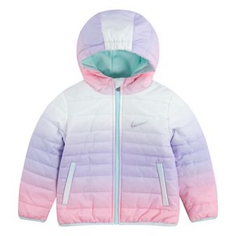 Toddler Girl Nike Full-Zip Puffer Midweight Jacket