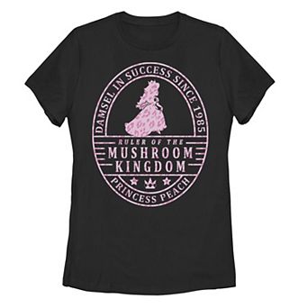 Juniors' Super Mario Princess Peach Ruler Of The Mushroom Kingdom Tee