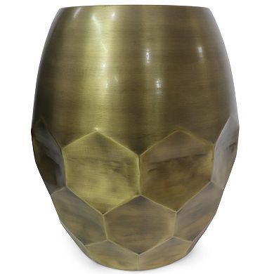 Simpli Home Flanigan Metal Accent Table