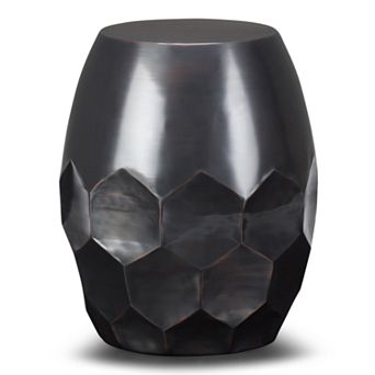 Simpli Home Flanigan Metal Accent Table