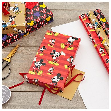 Hallmark Disney's Mickey Mouse Wrapping Paper 3-Pack