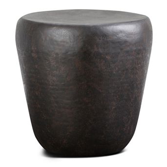 Simpli Home Garvy Metal Side Table