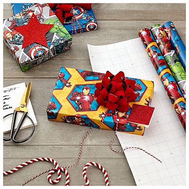 Hallmark Marvel's Avengers Wrapping Paper 3-Pack