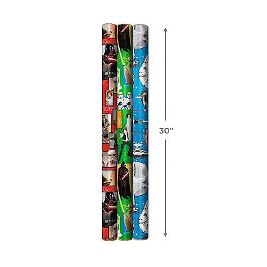 Hallmark Star Wars Wrapping Paper 3-Pack