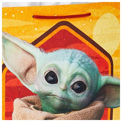 Hallmark Large Star Wars The Mandalorian The Child AKA Baby Yoda Gift Bag with Tissue Paper