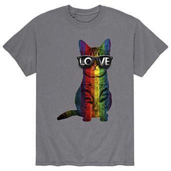 Men's Love Cat Pride Tee